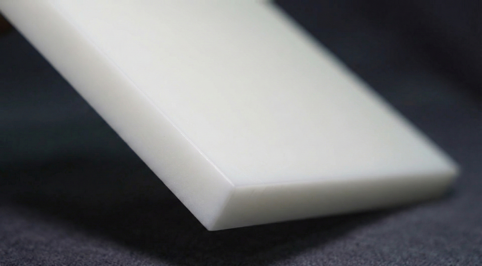 Pure White Nano Glass Side View