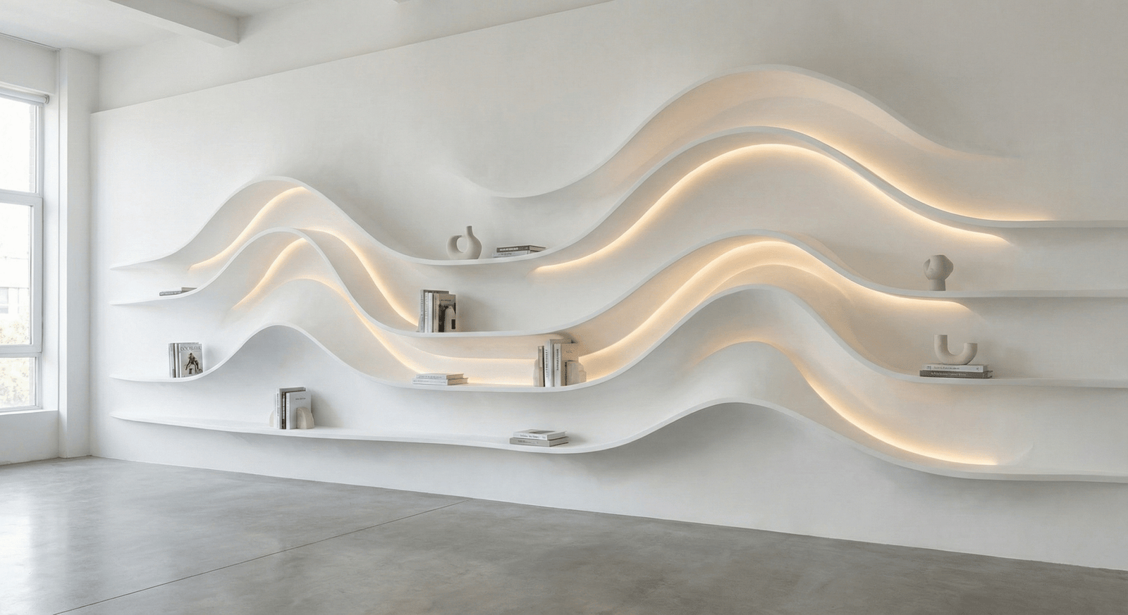 Thermoformed Curved Furniture