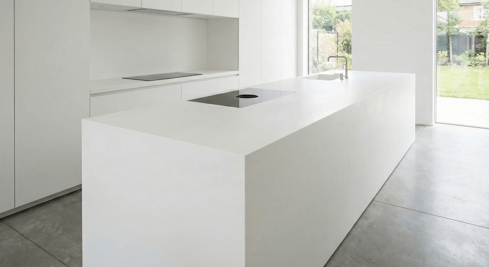 Minimalist Kitchen Island