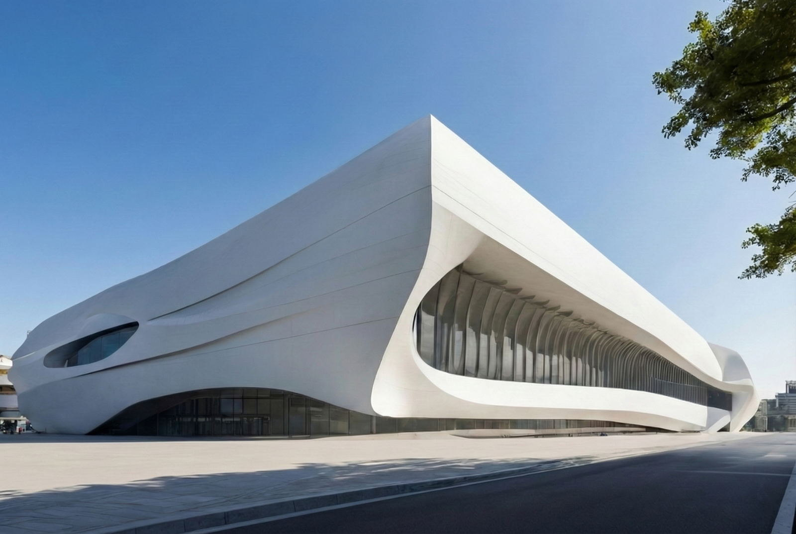 Oriental Crystalline Silicon Exterior Facade